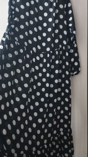 šampon sa belim lukom: H&M M (EU 38), bоја - Crna, Oversize, Dugih rukava — 3