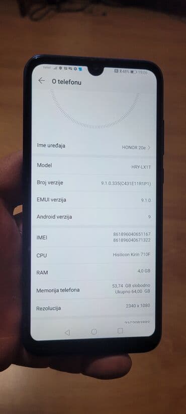 polovni telefoni pancevo: Honor 20e — 2