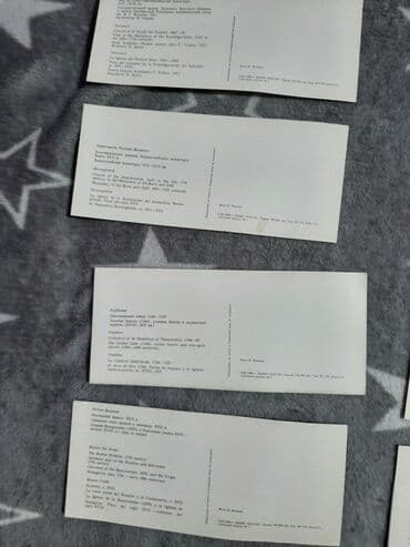 ruska i srpska zastava: Razne razglednice ruske Zolotoe Koljco stare 16 komada ima u kompletu — 14