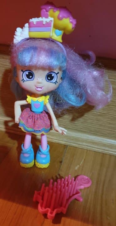 gumeni konjic za decu: SHOPKINS lutka igracka za devojcice i cesalj — 2