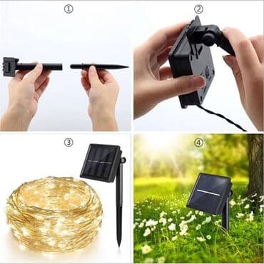 solarne lampe za krtice: Baštenska rasveta, Novo, O trošku kupca — 3