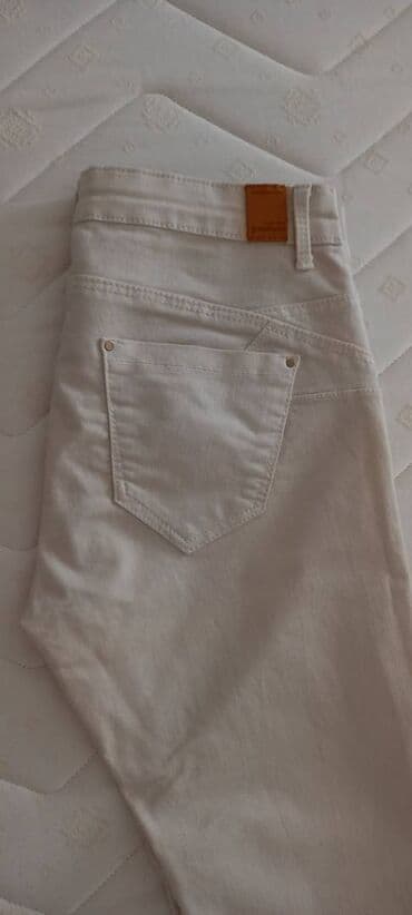 suknja sorc stradivarius: Stradivarius krem pantalone 36/S. Stradivarius krem pantalone — 3