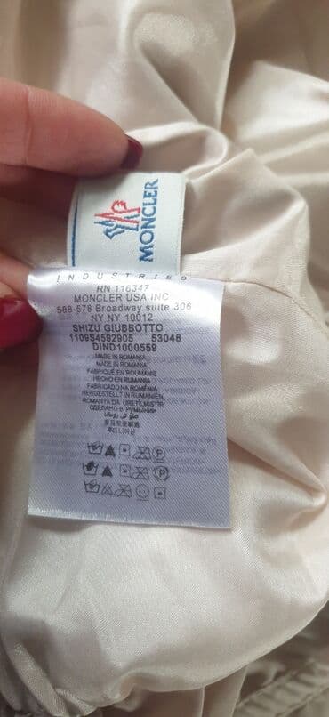 zenski prsluci h m: Moncler, M (EU 38), bоја - Bež — 4