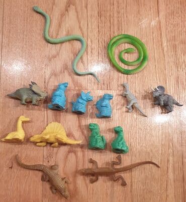 konjic za decu: Dinosaurusi zmajevi krokodil, zmija igracke cena za komad — 1