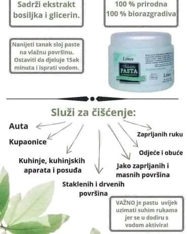bugarski zacin za rostilj: Limes Selecta pasta za domaćinstvo sa ekstraktom bosiljka i — 2