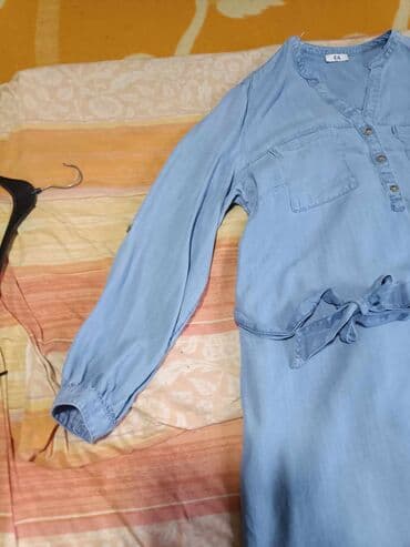 sampon u obliku sapuna: C&A 3XL (EU 46), bоја - Svetloplava, Oversize, Dugih rukava — 4