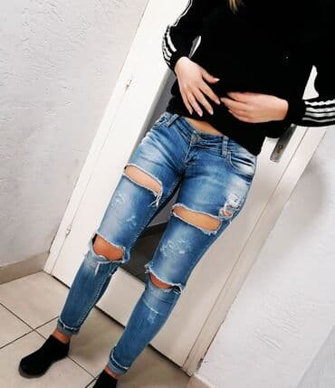 nesal jeans слике: Savršene Vel 26 Extra model i kvalitet Uvoz Francuska Malo nošene — 3
