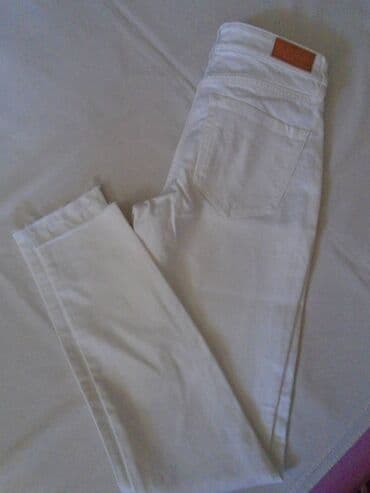 s oliver jakne muške: St.Oliver bele pantalone, model Isabell skinny fit, predivne, nogavice — 10