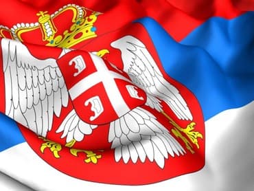 srpska i ruska zastava: ZASTAVA SRBIJE 250x150cm - Dimenzije 250 X 150 cm. ( 180 x 120 ) — 1
