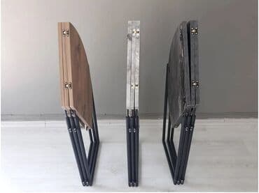 Stolovi: Sklopivi trpezarijski stolovi fi 80cm - 10000 din fi 100cm - 12000 din — 5