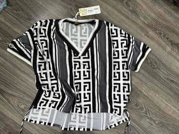 elegantna bluza: XL (EU 42), Geometrijski, bоја - Šareno — 1