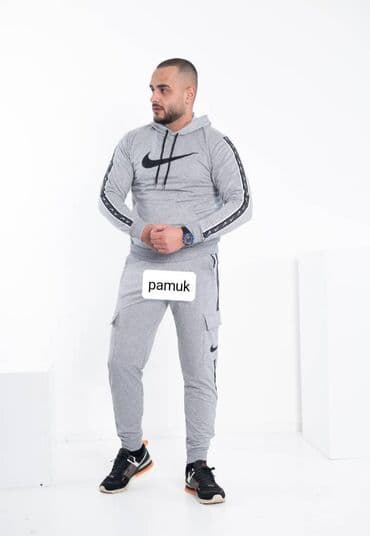 prsluk i pantalone komplet: Nike muška trenerka komplet Novo Pamuk Veličine m l xl 2xl fb — 3