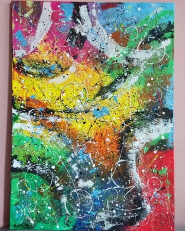 mehanički satovi na navijanje: Slika, 70 x 50 cm, Novo — 2