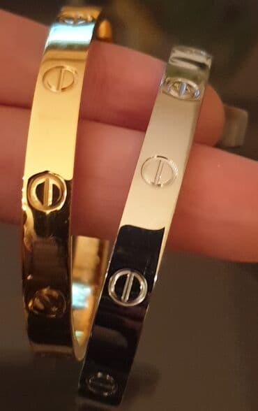 cartier naocare srbija: Čvrsta narukvica, Cartier, Materijal: Srebro — 3