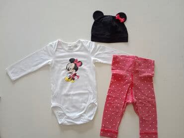 pepco za bebe: H&M, Komplet: Bodi, Helanke, 62-68 — 1