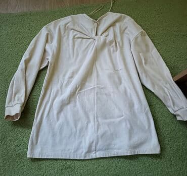 bluza s: Zara, M (EU 38), Jednobojni, bоја - Bež — 1