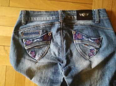 lidl pantalone: Farmerke velicina 27. Ne radi snjir — 5
