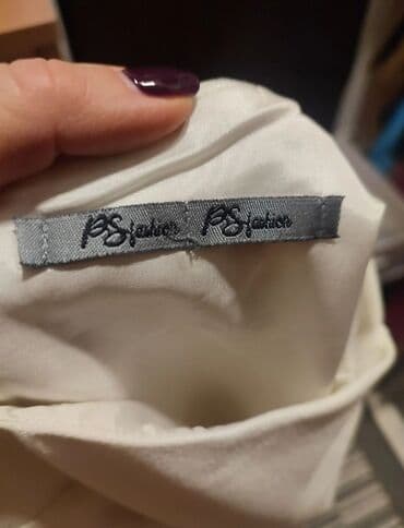 ps bluze novo: PS Fashion S (EU 36), bоја - Bela, Koktel, klub, Top (bez rukava) — 3