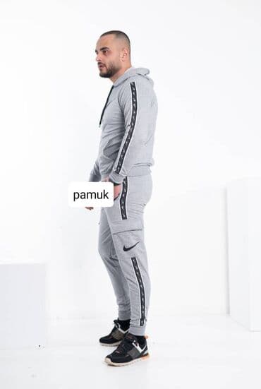 prsluk i pantalone komplet: Nike muška trenerka komplet Novo Pamuk Veličine m l xl 2xl fb — 2