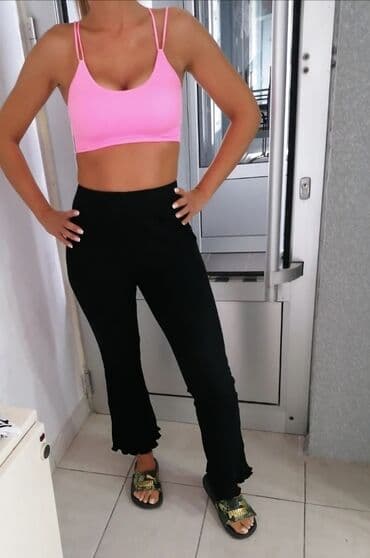 elegantne pantalone sa visokim strukom: M (EU 38), Visok struk — 1