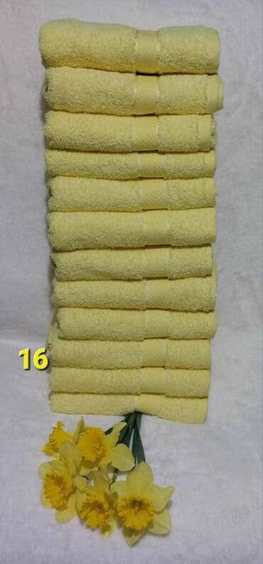 Towels: Peškiri Dimenzije-50*90 Paket 12 komada-3.400 din Materijal-pamuk — 1