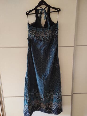 Haljine: 0101 Brand M (EU 38), bоја - Tamnoplava, Na bretele — 3