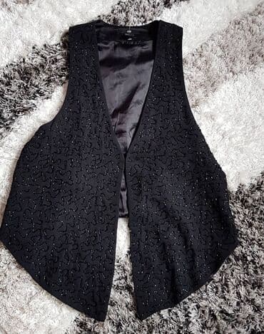 prsluk i pantalone komplet: H&M, bоја - Crna — 1