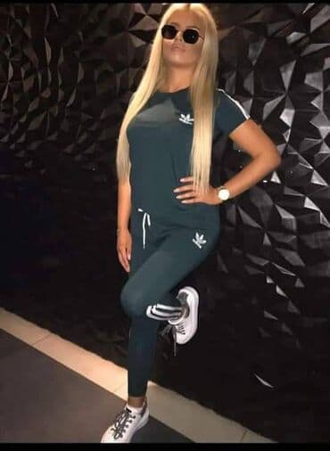 kompleti zenski: Adidas ženski komplet Novo Pamuk Veličine s m l xl 2xl fb Moja — 1