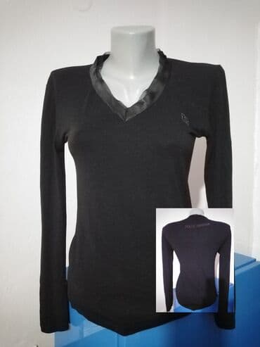 Dolce & Gabbana, S (EU 36), Viskoza, Jednobojni, bоја - Crna — 1