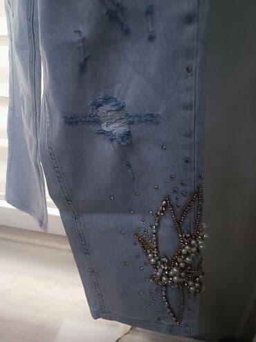 pantalone s: 26, Teksas, Normalan struk, Drugi kroj — 3
