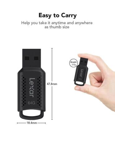 multimedija za alfu 147: USB Lexar 64gb Proizvodjac Lexar. Usb 3.0 kapacitete 64gb. Brzina — 1