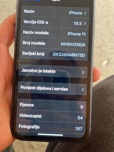 polovni telefoni pancevo: Apple iPhone iPhone 11, Crn, Face ID — 1