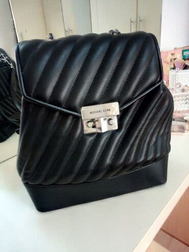 perlice za kosu: Torba za rame, Michael Kors, Materijal: Koža — 1