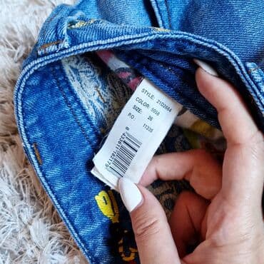 pantalone s: Teksas, bоја - Svetloplava — 3