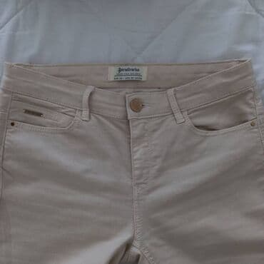 suknja sorc stradivarius: Stradivarius krem pantalone 36/S. Stradivarius krem pantalone — 6