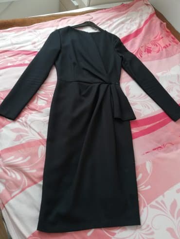 p.s novo haljine: PS Fashion S (EU 36), bоја - Crna, Večernji, maturski, Dugih rukava — 4