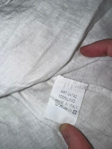 kratke haljine od satena: 9Fashion Woman, 2XL (EU 44), Lan, bоја - Bela — 3