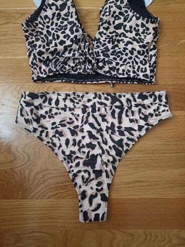 push up helanke novi sad: M (EU 38), Poliester, Leopard, krokodil, zebra, bоја - Bež — 3