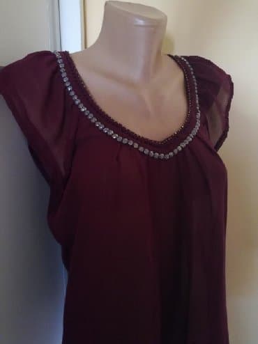 top model ranac: ONLY, S (EU 36), Poliester, bоја - Bordo — 3