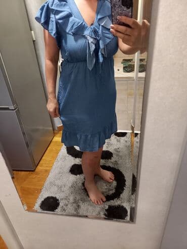 teksas haljine novi pazar: Etnodim 2XL (EU 44), Oversize, Drugi tip rukava — 3