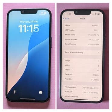 macbook pro polovan: Apple iPhone iPhone 13 Pro, 128 GB, Plavi, Face ID — 6