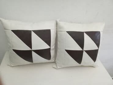 Pillows: Throw pillow, Sponge, 40x40, color - Beige — 3