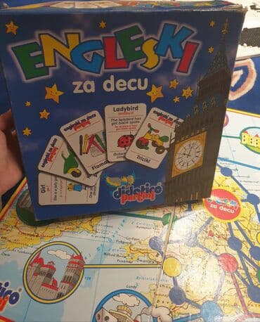 uradi sam igracke od kartona: PERTINI DIDATICO ENGLESKI za decu. Edukativna igracka, za ucenje — 3