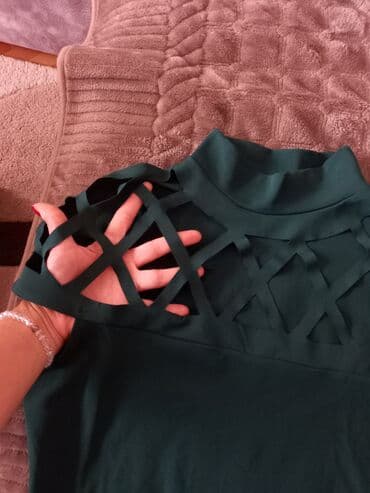 gerry weber nova kolekcija: S (EU 36), bоја - Maslinasto zelena, Večernji, maturski, Kratkih rukava — 3