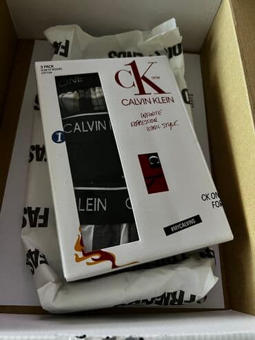 zenski setovi: CALVIN KLEIN set bokserica vel. M NOVO Dobijene na poklon ali pogrešna — 2