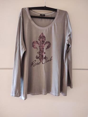 majica s: XL (EU 42), Pamuk, Sa ilustracijom, bоја - Siva — 1