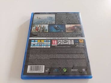 PS4 (Sony Playstation 4): GTA 5 - PS4 igra Korišćena,očuvana,kao nova. Sa mapom Lako — 2