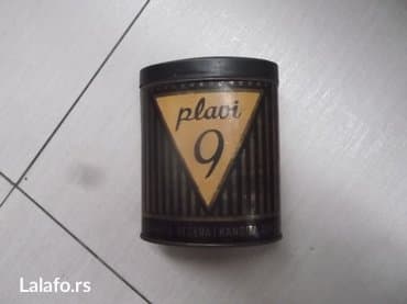čitanka za prvi razred gimnazije i srednjih stručnih škola: Plavi 9 metalna kutija za 200 grama bombona starost oko 1960 godine — 1