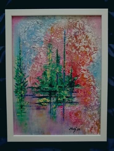 mehanički satovi na navijanje: Slika, 24 x 18 cm, Novo — 1