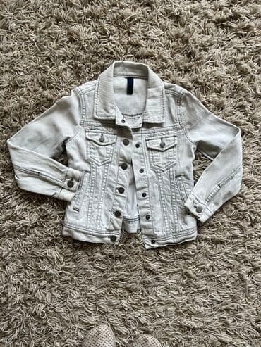 bunda s: Benetton, Teksas jakna, 122-128 — 1